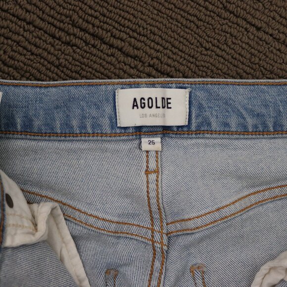 AGOLDE Riley High Rise Straight Crop - Dynamic - Size 25 - Picture 10 of 11